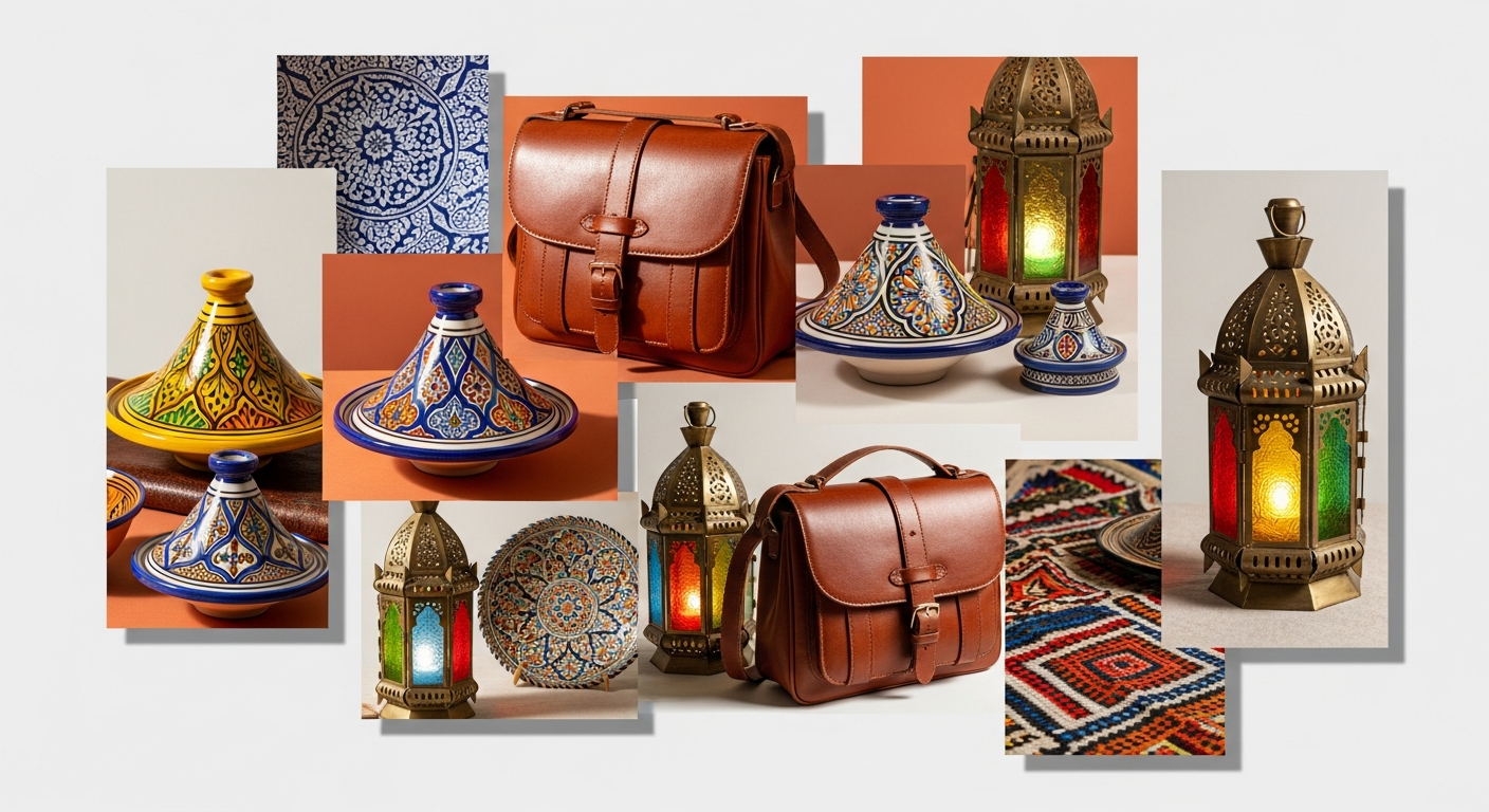 Produits de la collection Créations artisanales du Maroc sur Wedina