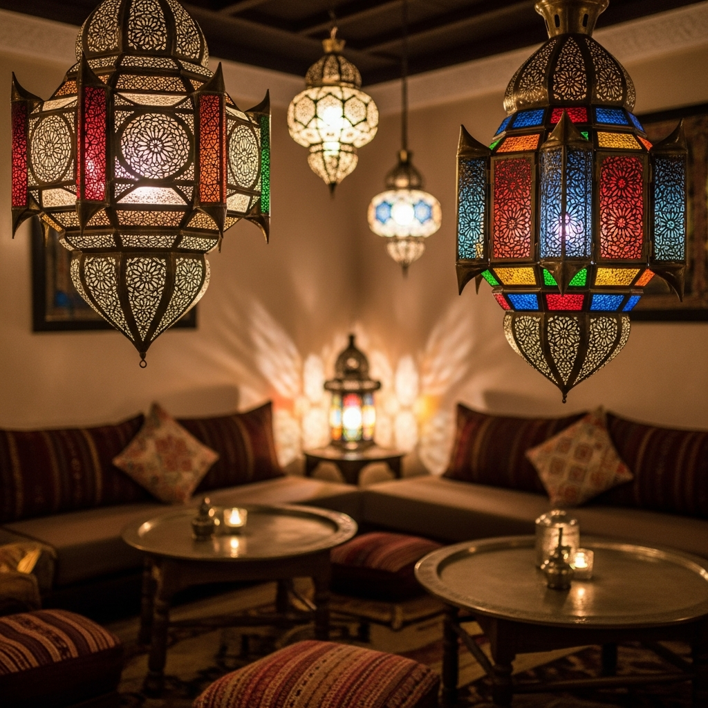 Produits de la collection Décoration et éclairage du Maroc sur Wedina