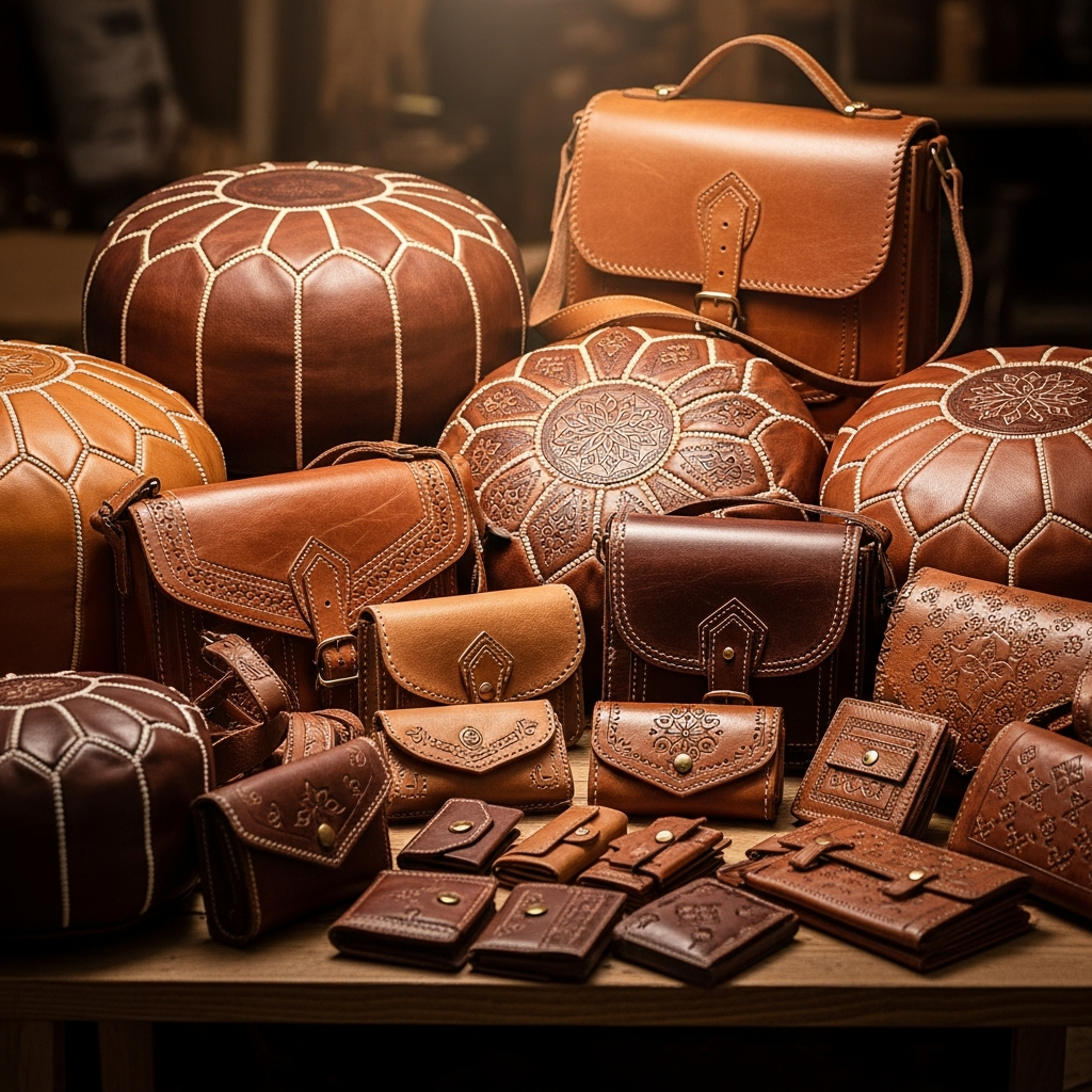 Produits de la collection Maroquinerie du Maroc sur Wedina