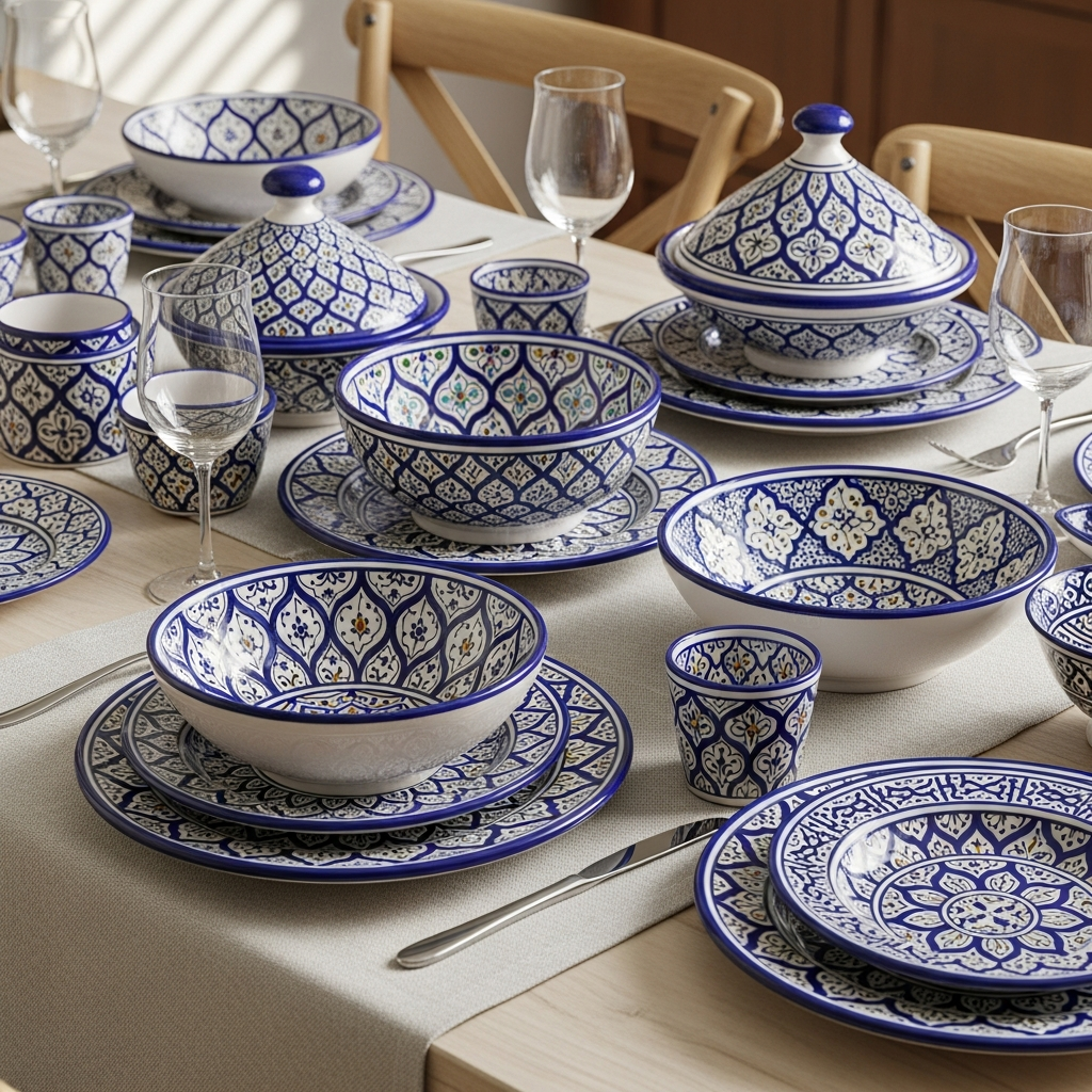 Produits de la collection Vaisselle et céramique du Maroc sur Wedina
